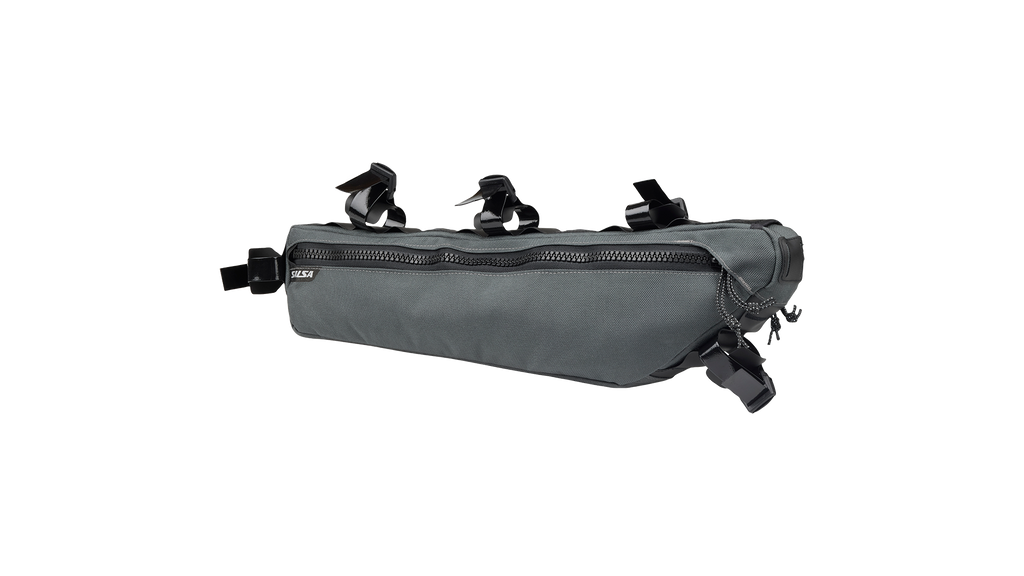 Salsa EXP Series Cholla Half-Frame Bag - Size 1, Gray