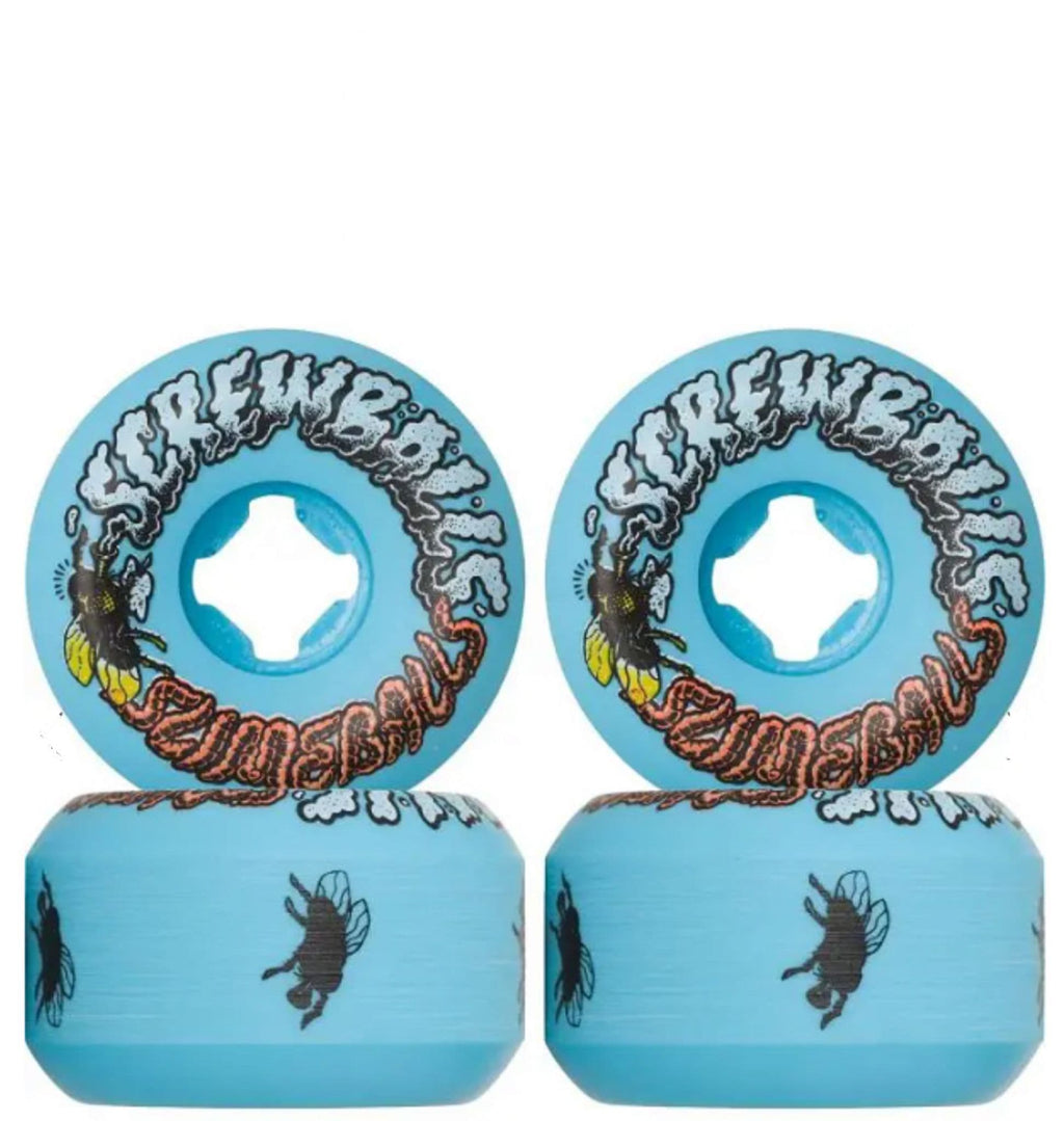 Wheels - Slime Balls 56mm Screw Balls Speed Balls Blue 99a