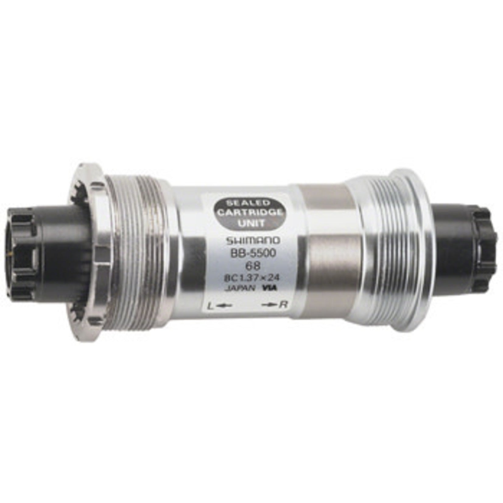 Shimano 105 BB-5500 68x118.5mm Octalink V1 Spline English Bottom Bracket