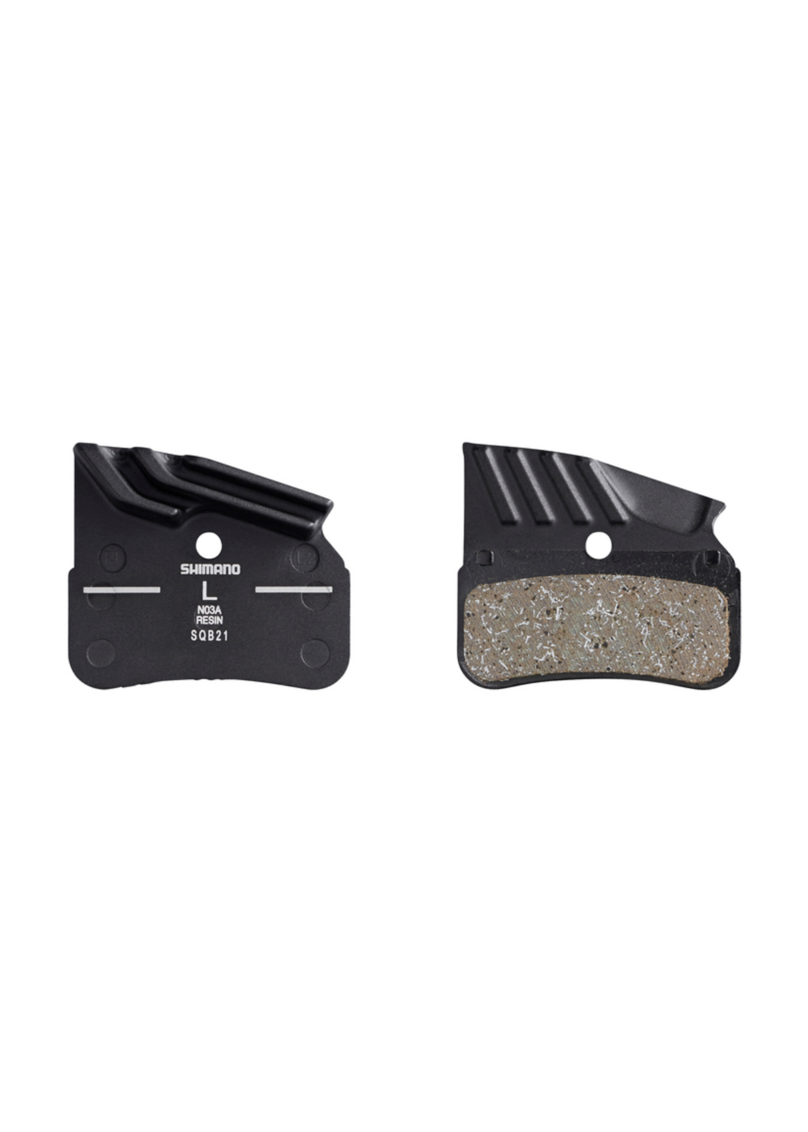 N03A-RF RESIN PAD W/FIN & SPRING, 1 PAIR