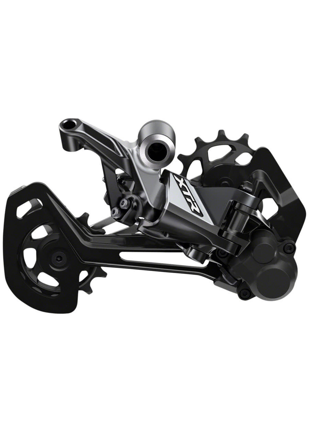Shimano XTR RD-M9100-SGS Rear Derailleur - 12 Speed, Long Cage, Gray, With Clutch