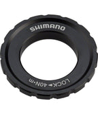 Shimano XT M8010 Outer Serration Centerlock Disc Rotor Lockring, for use with 12/15/20mm Axle Hubs