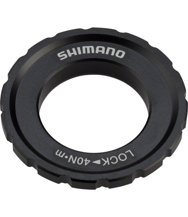 Shimano XT M8010 Outer Serration Centerlock Disc Rotor Lockring, for use with 12/15/20mm Axle Hubs