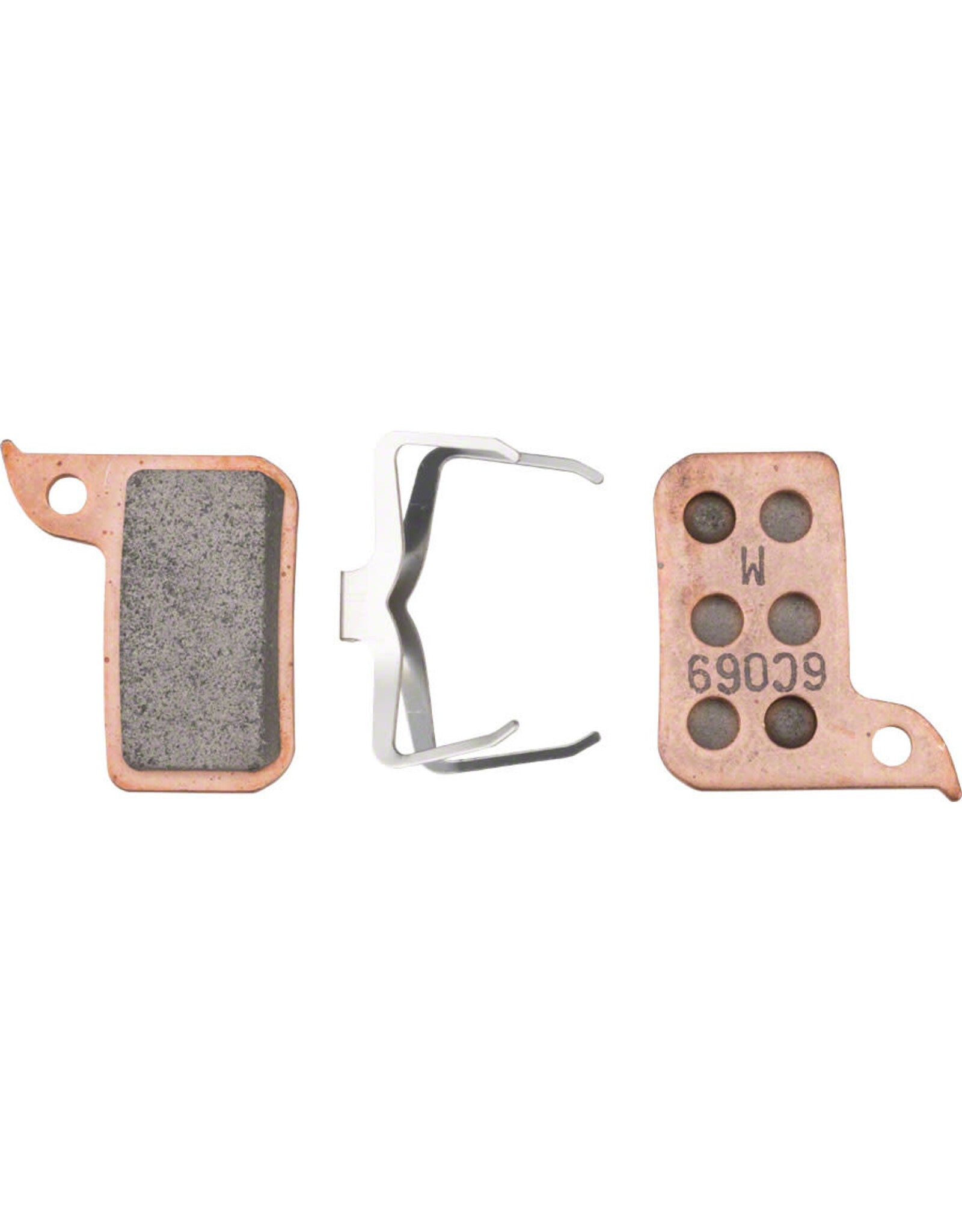 SRAM Disc Brake Pads - Sintered Compound, Steel Backed (Powerful), Monoblock, SRAM Hydraulic Road Disc, Level A1 (2017-2019)