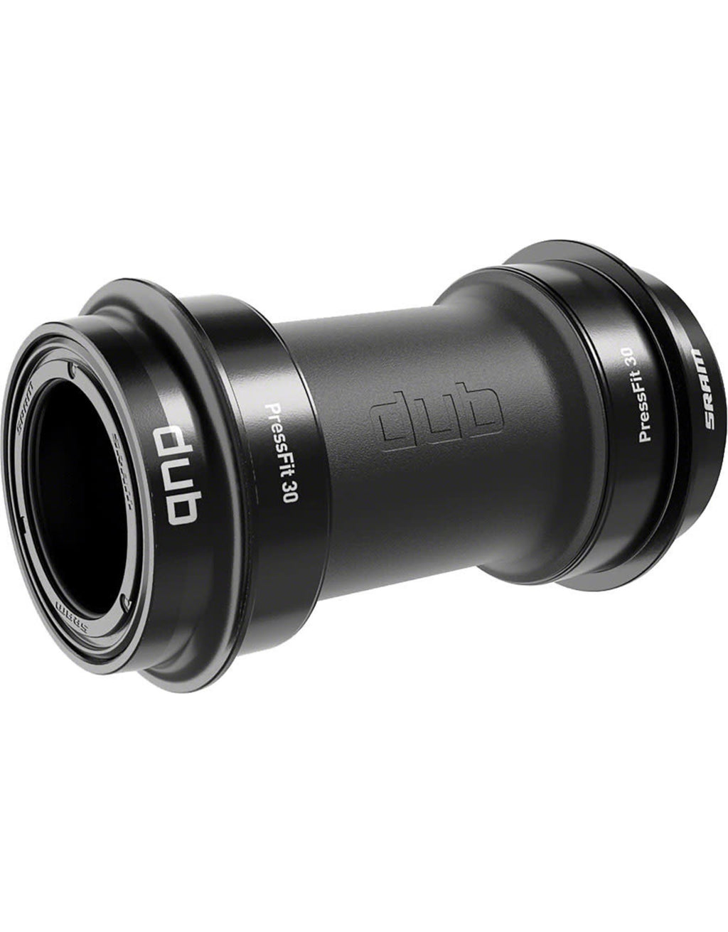 SRAM DUB PressFit30 Bottom Bracket - PF30 68/73mm Black