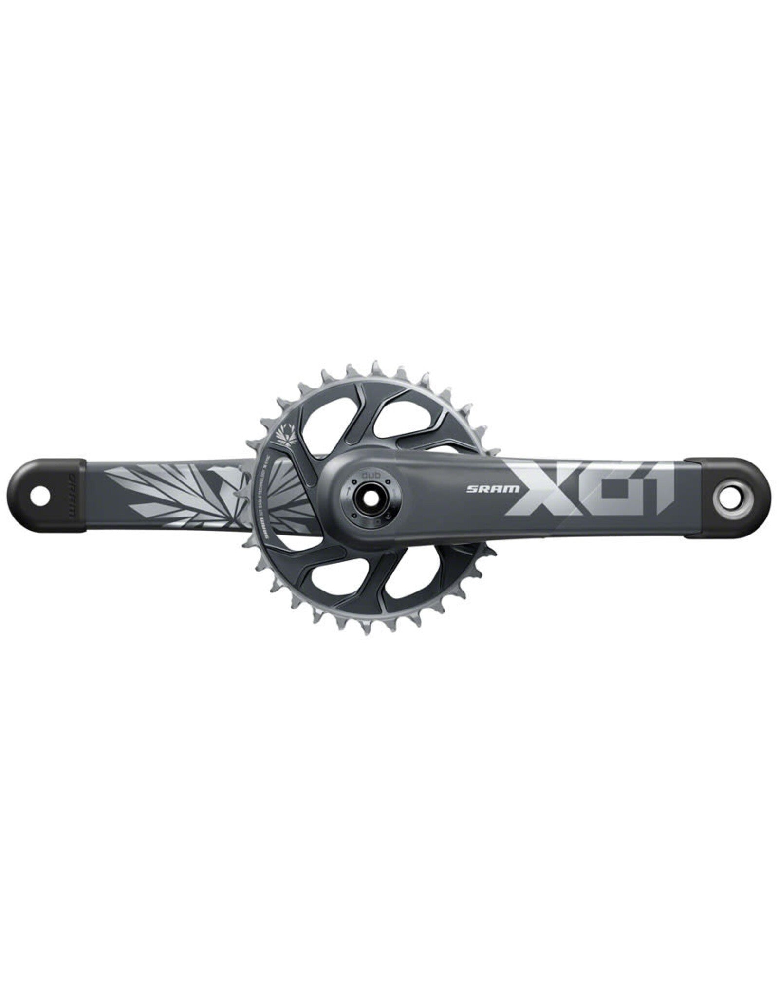 SRAM X01 Eagle Boost Crankset - 170mm, 12-Speed, 32t, Direct Mount, DUB Spindle Interface, Lunar/Polar, C2
