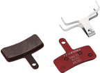 Tektro D40.11 Disc Brake Pad - Metal/Ceramic Compound, For Use with Dorado HD-E710 Disc Brakes, Red