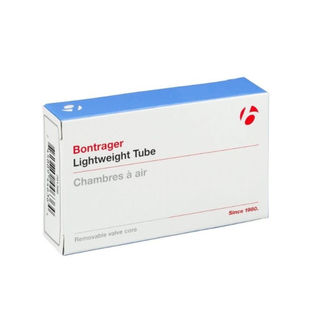 Tube Bontrager Race X Lite 700x18-25c Presta 80mm Red Cap