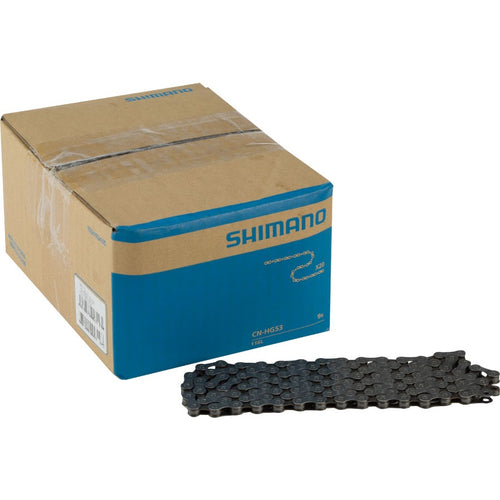 Shimano CN-HG53 Chain - 9-Speed, 116 Links, Gray