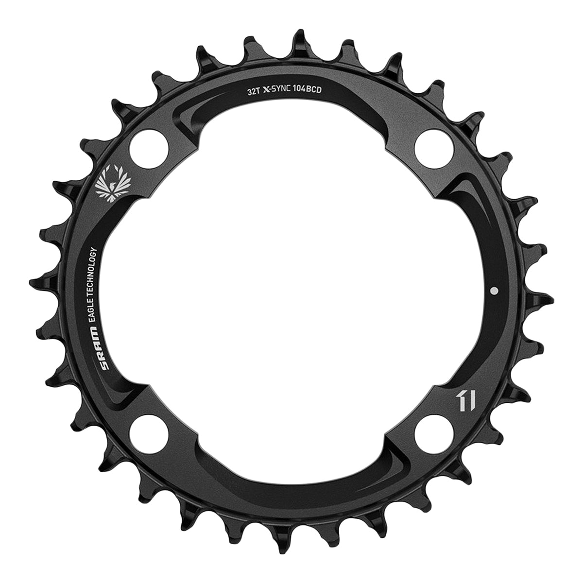SRAM X-Sync 11-Speed 50T 110mm Chainring Black